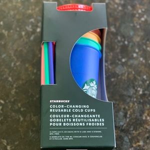 Starbucks Color Changing Reusable Cups